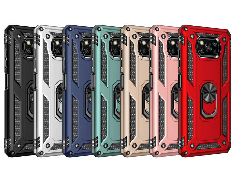 Xiaomi Poco X3 Uyumlu Kılıf Zore Vega Kapak - 3