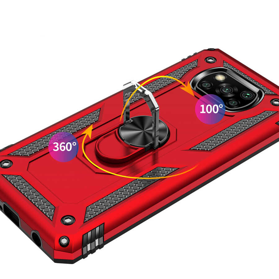 Xiaomi Poco X3 Uyumlu Kılıf Zore Vega Kapak - 8