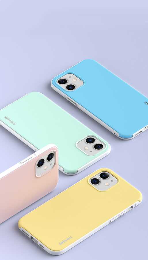 Apple iPhone 12 Uyumlu Kılıf Wlons Hill Kapak - 4
