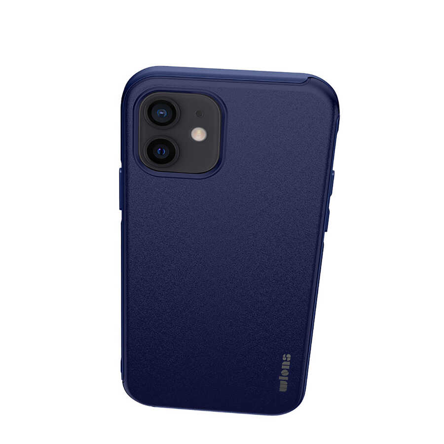 Apple iPhone 12 Uyumlu Kılıf Wlons Hill Kapak - 14