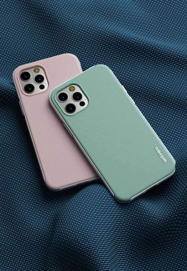 Apple iPhone 12 Pro Uyumlu Kılıf Wlons Hill Kapak - 7