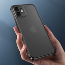Apple iPhone 12 Uyumlu Benks Matte Electroplated TPU Kapak - 1