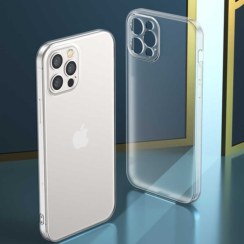 Apple iPhone 12 Pro Max Uyumlu Benks Matte Electroplated TPU Kapak - 5