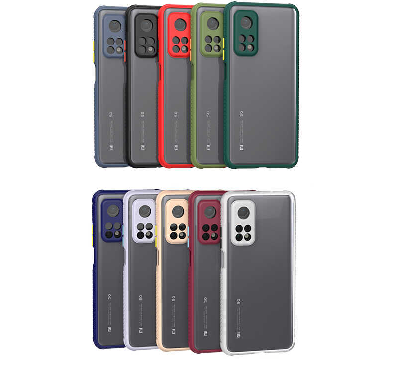 Xiaomi Mi 10T Pro 5G Uyumlu Kılıf ​​Zore Kaff Kapak - 1