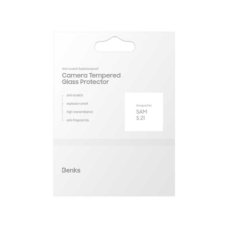Samsung Galaxy S21 Uyumlu Benks İntegrated Kamera Lens Koruyucu Cam - 5