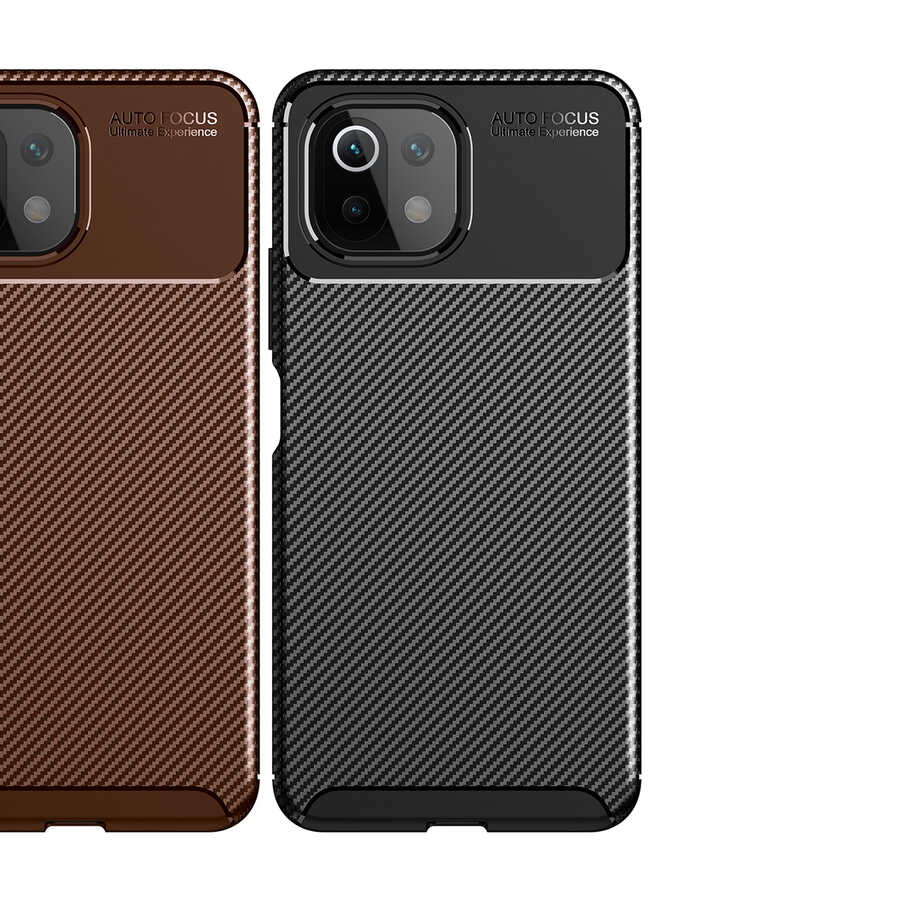 Xiaomi Mi 11 Lite Uyumlu Kılıf Zore Negro Silikon Kapak - 5