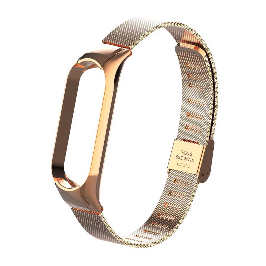 Xiaomi Mi Band 6 Uyumlu KRD-06 Metal Kordon - 2