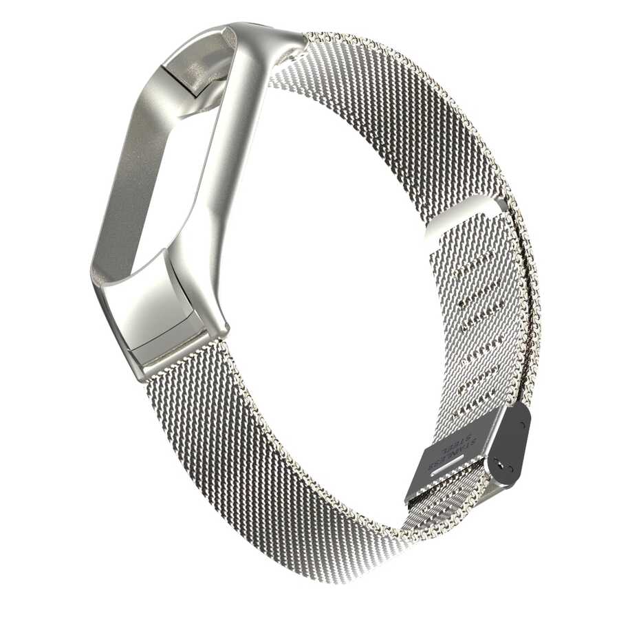 Xiaomi Mi Band 6 Uyumlu KRD-06 Metal Kordon - 3