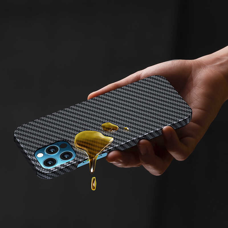 Apple iPhone 12 Pro Max Uyumlu Kılıf Benks MFİ Magsafe Magnetic Aramid Kapak - 2