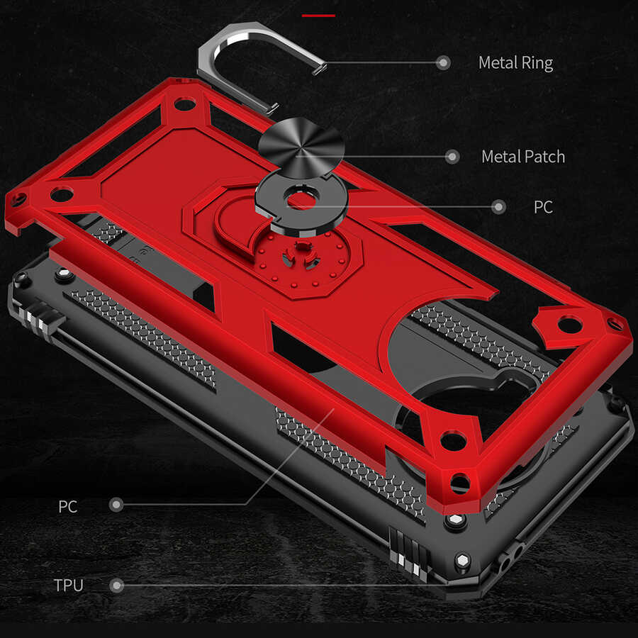 Xiaomi Redmi Note 9 Pro 5G Uyumlu Kılıf Zore Vega Kapak - 4