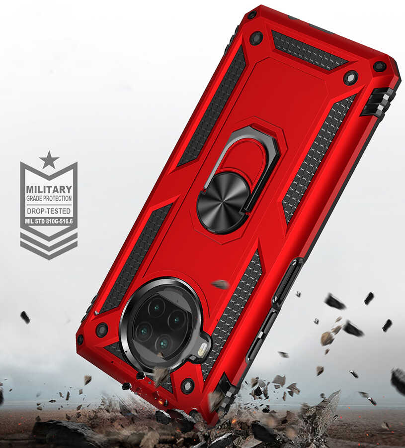 Xiaomi Redmi Note 9 Pro 5G Uyumlu Kılıf Zore Vega Kapak - 6