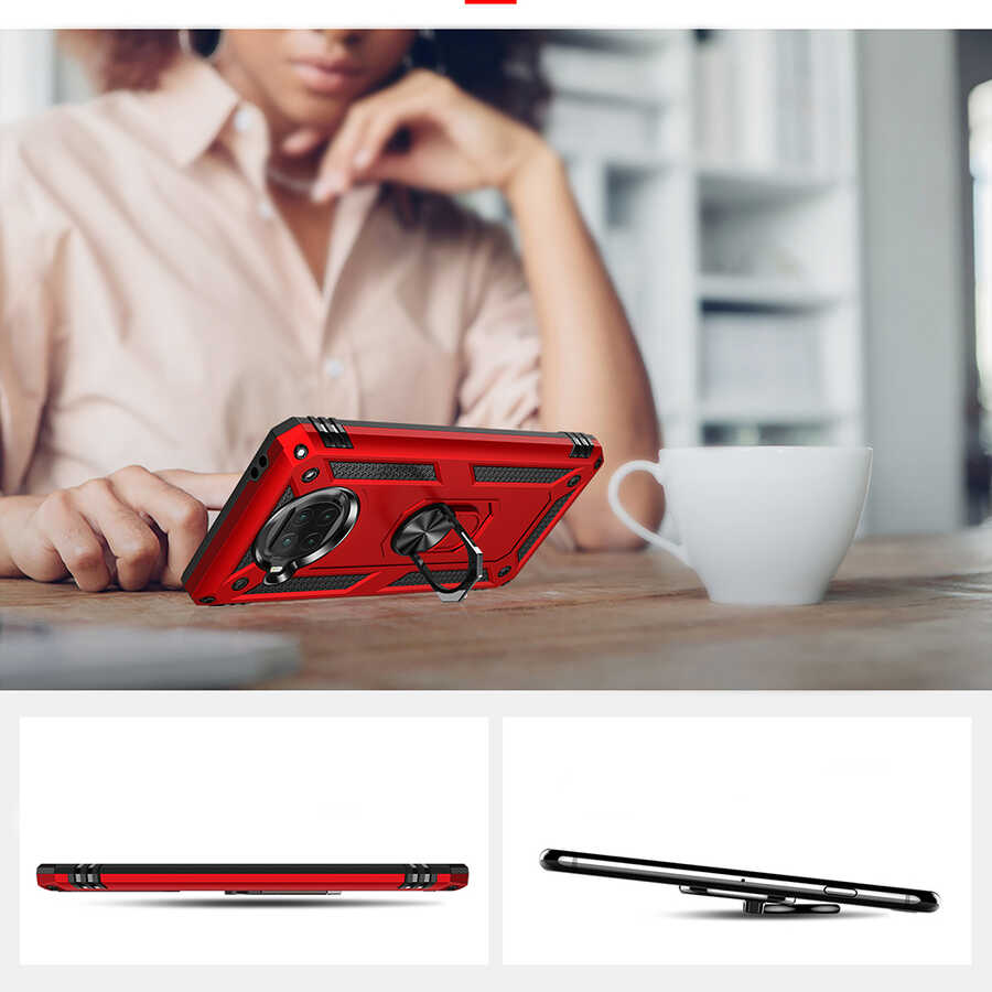 Xiaomi Redmi Note 9 Pro 5G Uyumlu Kılıf Zore Vega Kapak - 8