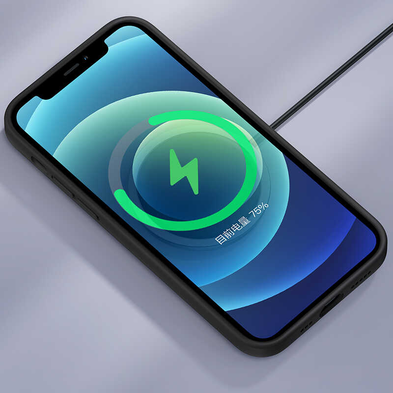 Apple iPhone 12 Mini Uyumlu Kılıf Benks Magsafe Magnetic Original Apple MFI Certified Silikon Kapak - 2