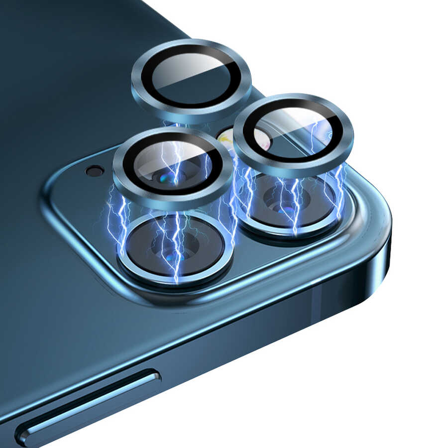 Apple iPhone 11 Pro Max Uyumlu ​​​Wiwu Lens Guard - 4