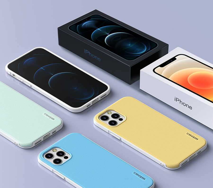 Apple iPhone 12 Uyumlu Kılıf Wlons Hill Kapak - 10