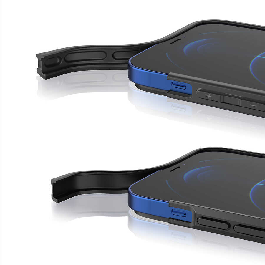 Apple iPhone 12 Uyumlu Kılıf Wlons Hill Kapak - 17