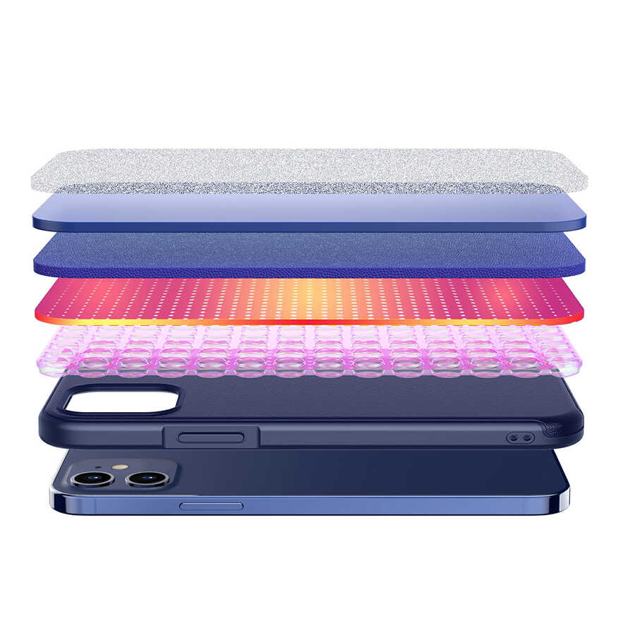 Apple iPhone 12 Uyumlu Kılıf Wlons Hill Kapak - 19