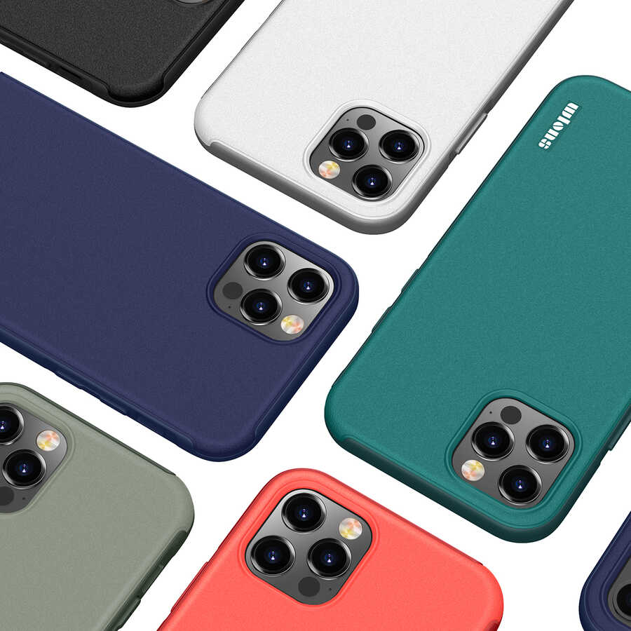 Apple iPhone 12 Pro Uyumlu Kılıf Wlons Hill Kapak - 18