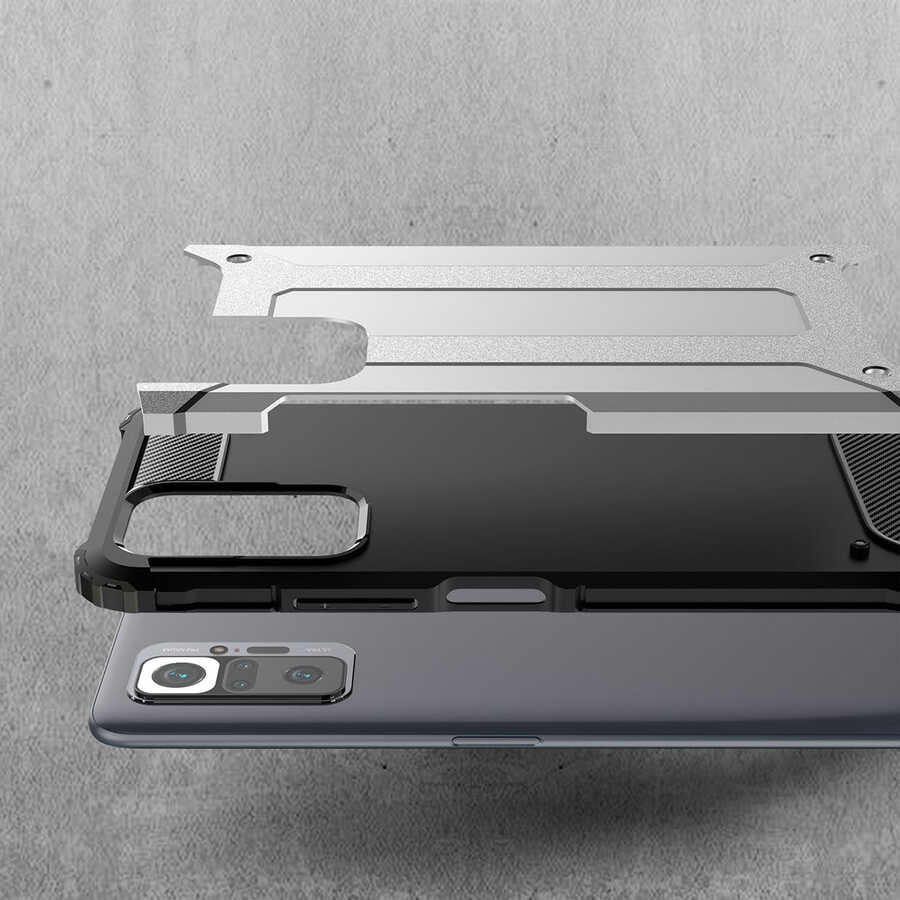 Xiaomi Redmi Note 10 Pro Uyumlu Kılıf Zore Crash Silikon Kapak - 8