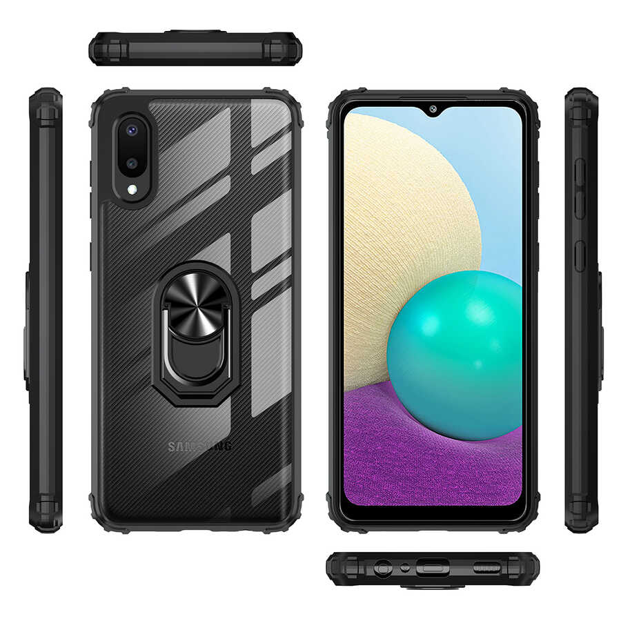 Samsung Galaxy A02 Uyumlu Kılıf Zore Mola Kapak - 4