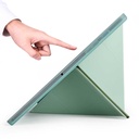 Samsung Galaxy Tab A7 10.4 T500 2020 Uyumlu Kılıf Zore Tri Folding Kalem Bölmeli Standlı Kılıf - 3