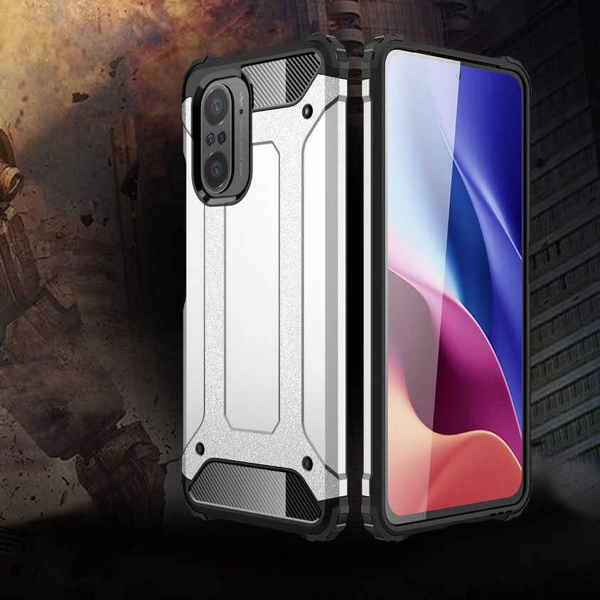 Xiaomi Poco F3 Uyumlu Kılıf Zore Crash Silikon Kapak - 1