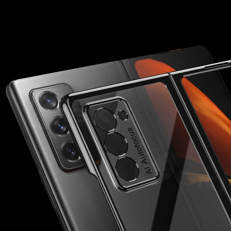 Samsung Galaxy Z Fold 2 Uyumlu Kılıf Zore Kıpta Kapak - 2