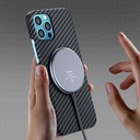 Apple iPhone 12 Pro Uyumlu Kılıf Benks MFİ Magsafe Magnetic Aramid Kapak - 7