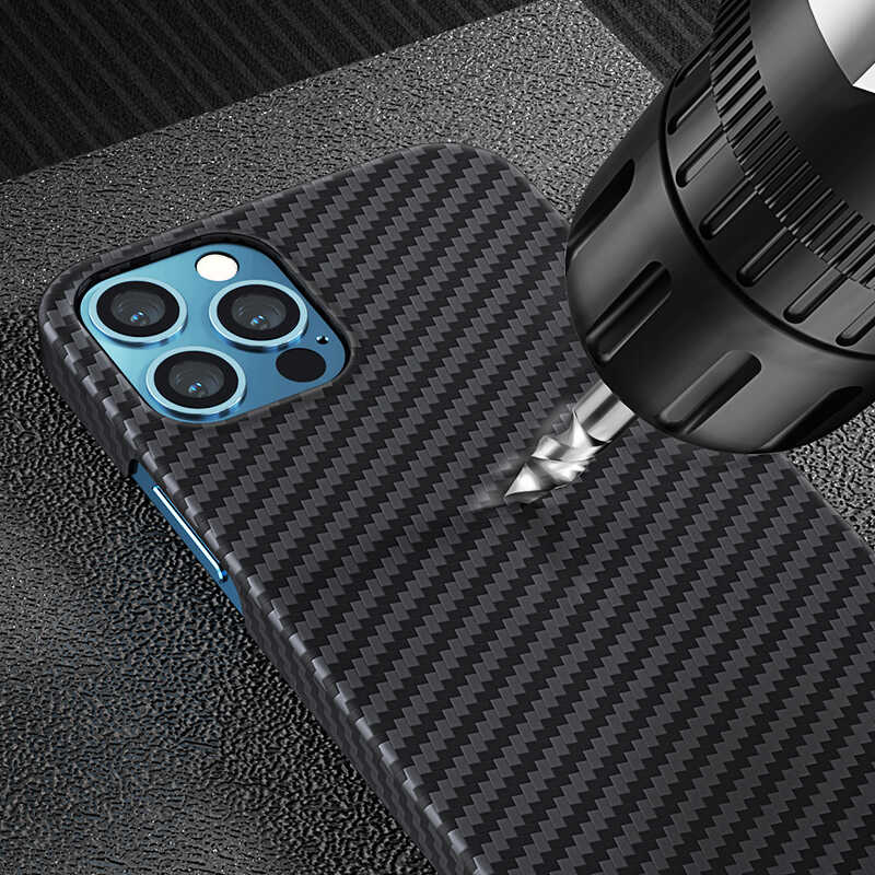 Apple iPhone 12 Pro Max Uyumlu Kılıf Benks MFİ Magsafe Magnetic Aramid Kapak - 6