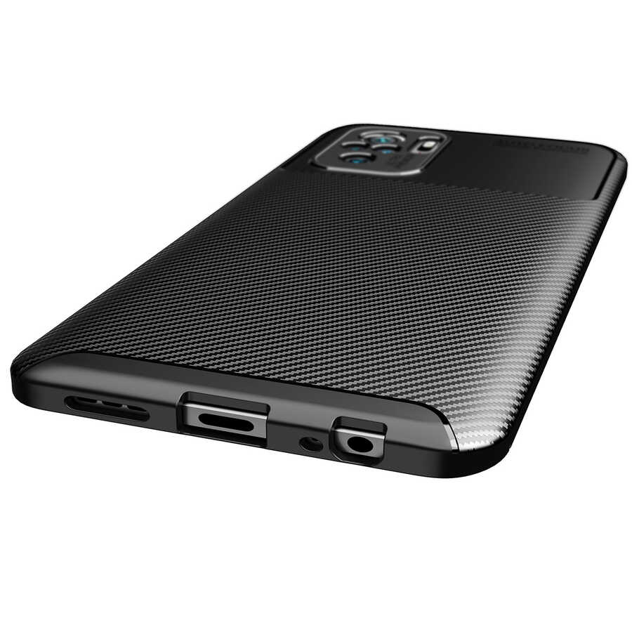 Xiaomi Redmi Note 10 Uyumlu Kılıf Zore Negro Silikon Kapak - 4