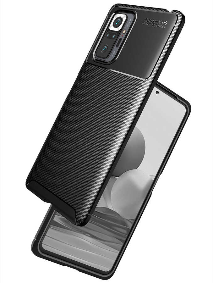Xiaomi Redmi Note 10 Pro Uyumlu Kılıf Zore Negro Silikon Kapak - 1