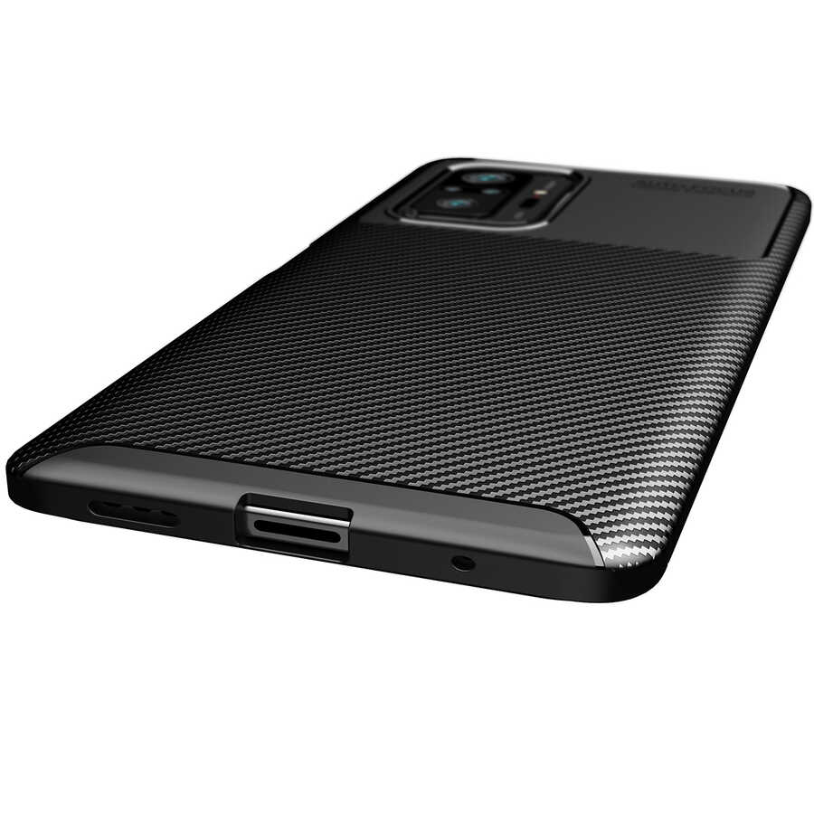Xiaomi Redmi Note 10 Pro Uyumlu Kılıf Zore Negro Silikon Kapak - 4