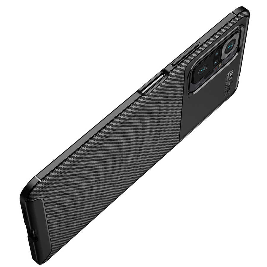 Xiaomi Redmi Note 10 Pro Uyumlu Kılıf Zore Negro Silikon Kapak - 5