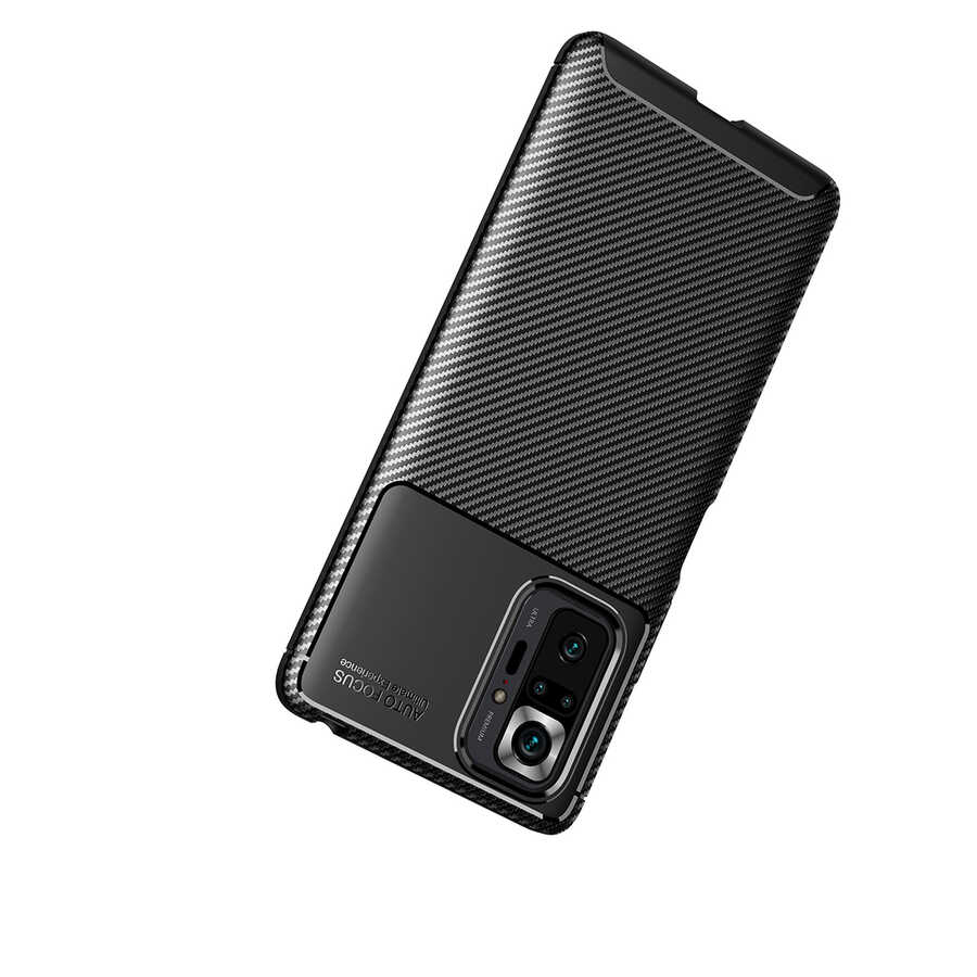 Xiaomi Redmi Note 10 Pro Uyumlu Kılıf Zore Negro Silikon Kapak - 7