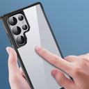 Samsung Galaxy S24 Ultra Uyumlu Kılıf Şeffaf Sert PC Arka Yüzey Tasarımlı Zore Edo Kapak - 1