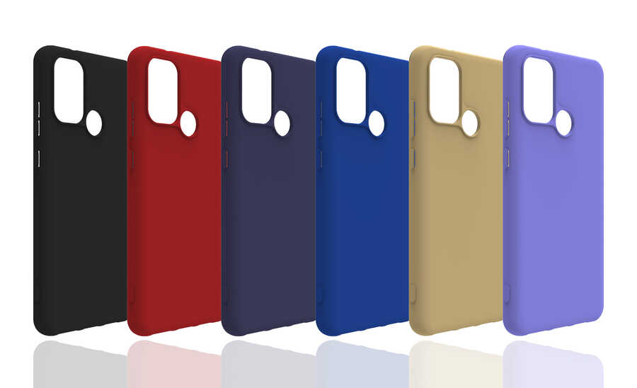 Casper Via F20 Uyumlu Kılıf Zore Biye Silikon - 4