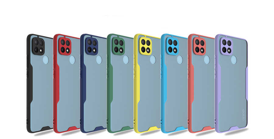 Oppo A15S Uyumlu Kılıf Zore Parfe Kapak - 1
