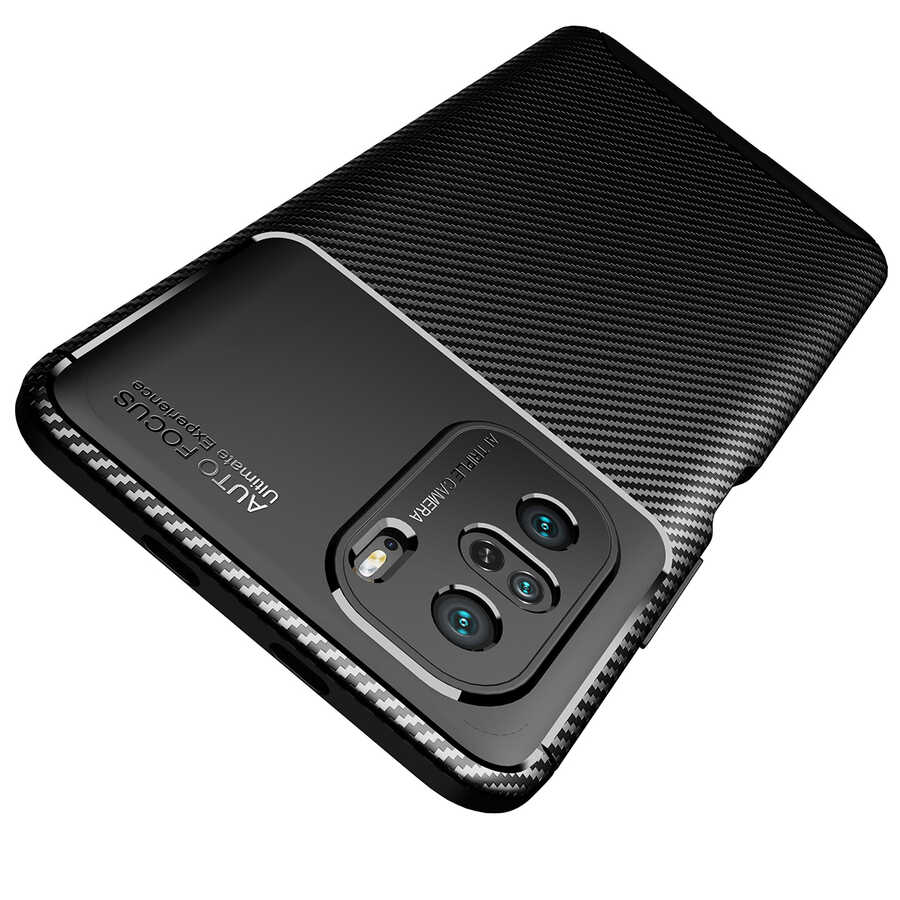 Xiaomi Poco F3 Uyumlu Kılıf Zore Negro Silikon Kapak - 4