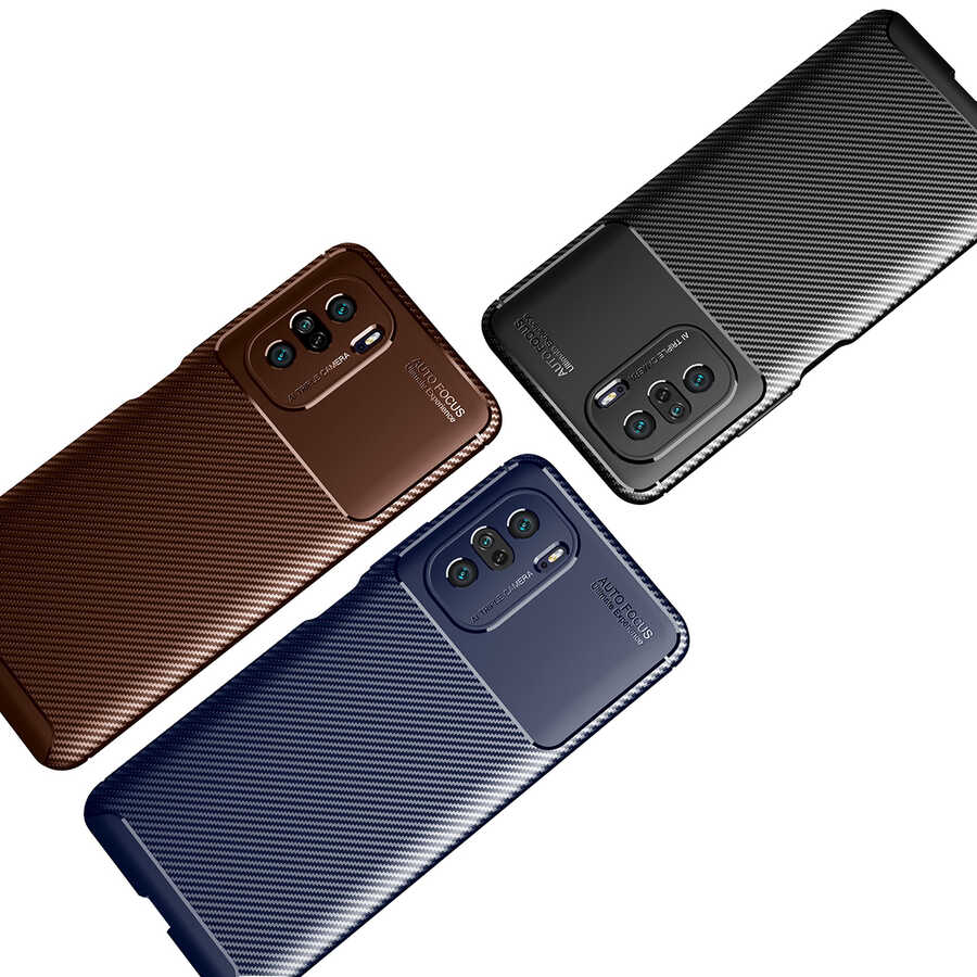 Xiaomi Poco F3 Uyumlu Kılıf Zore Negro Silikon Kapak - 7