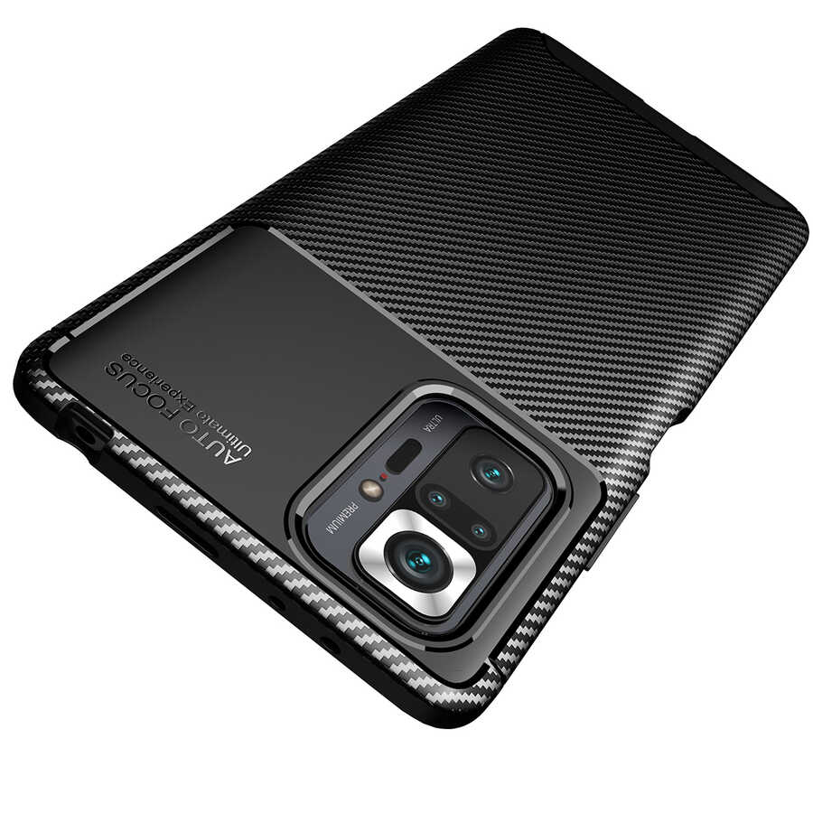 Xiaomi Redmi Note 10 Pro Uyumlu Kılıf Zore Negro Silikon Kapak - 8