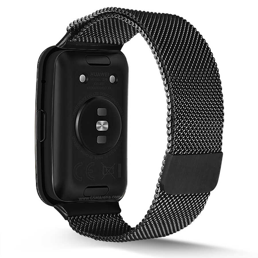 Huawei Watch Fit Uyumlu KRD-01 Metal Kordon - 8