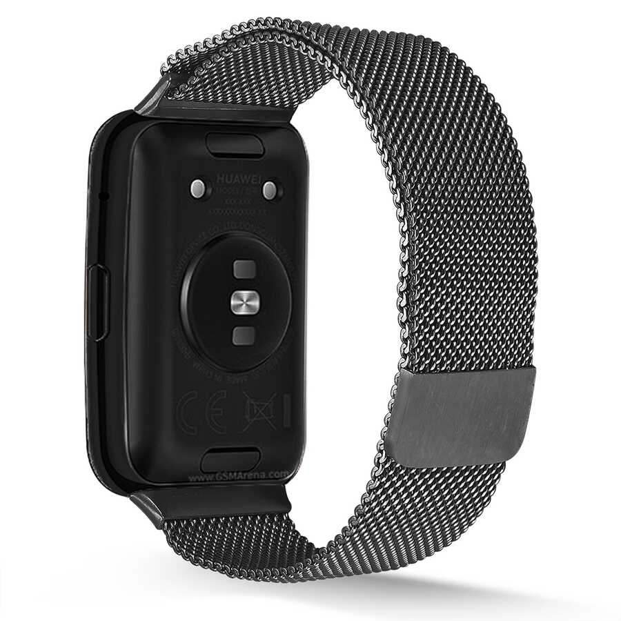 Huawei Watch Fit Uyumlu KRD-01 Metal Kordon - 10