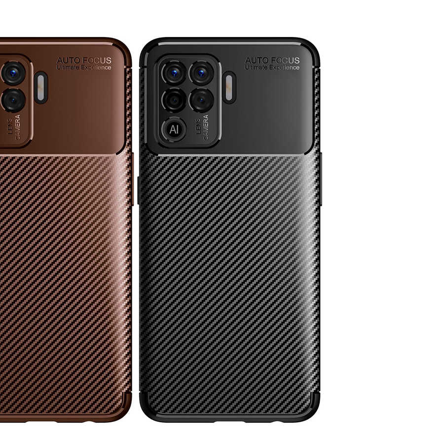 Oppo Reno 5 Lite Uyumlu Kılıf Zore Negro Silikon Kapak - 1