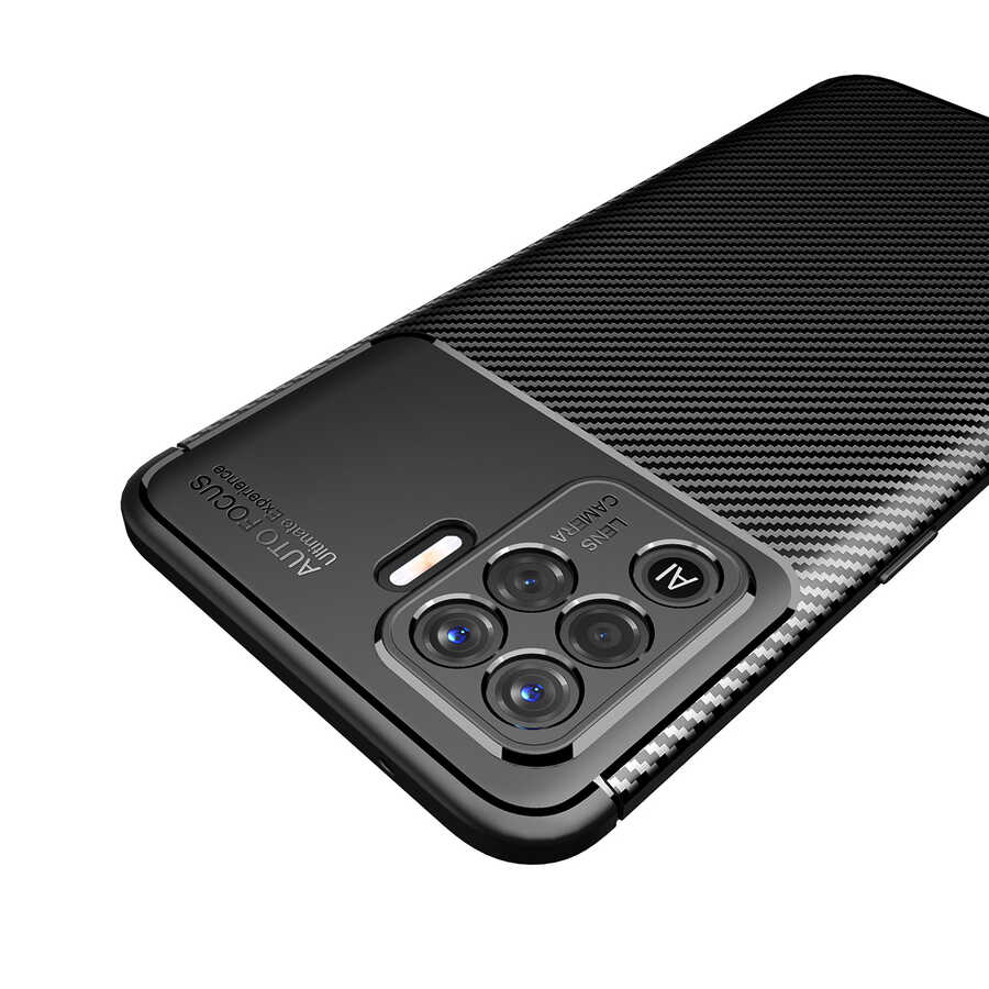 Oppo Reno 5 Lite Uyumlu Kılıf Zore Negro Silikon Kapak - 8