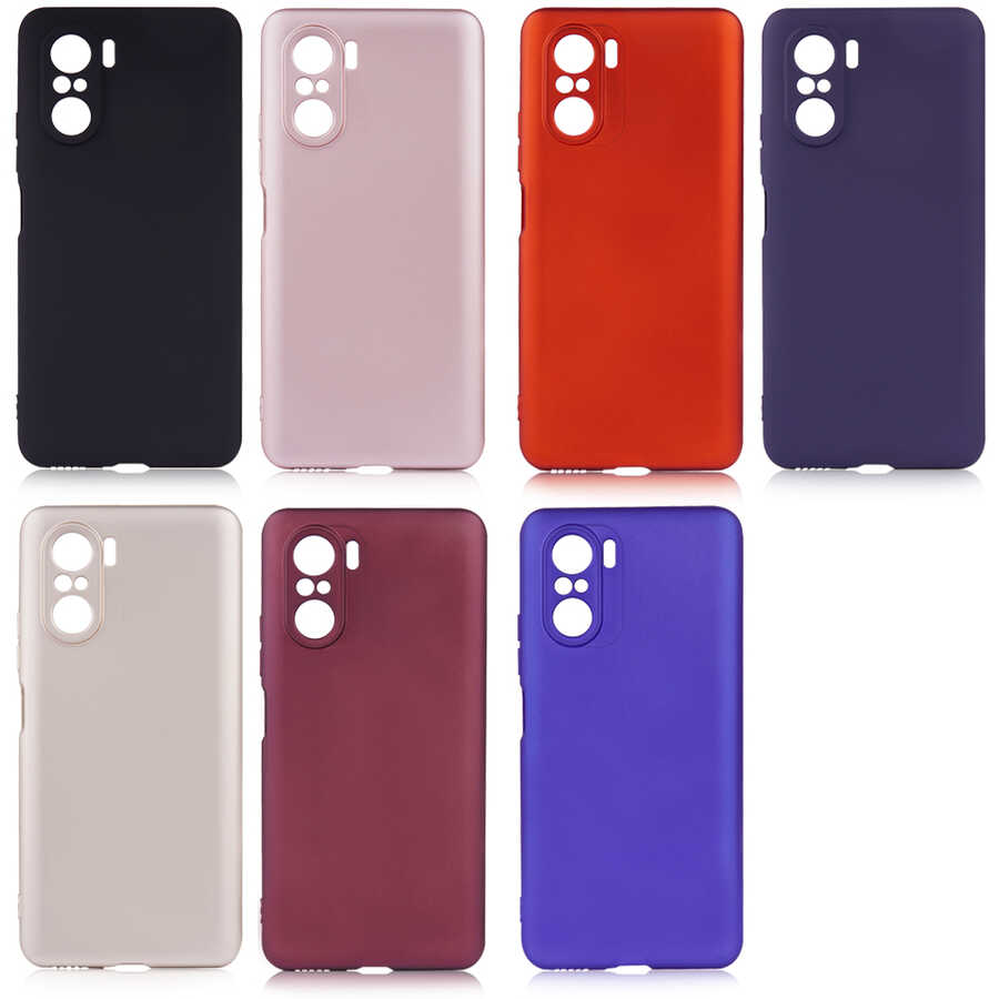 Xiaomi Redmi K40 Uyumlu Kılıf Zore Premier Silikon Kapak - 1