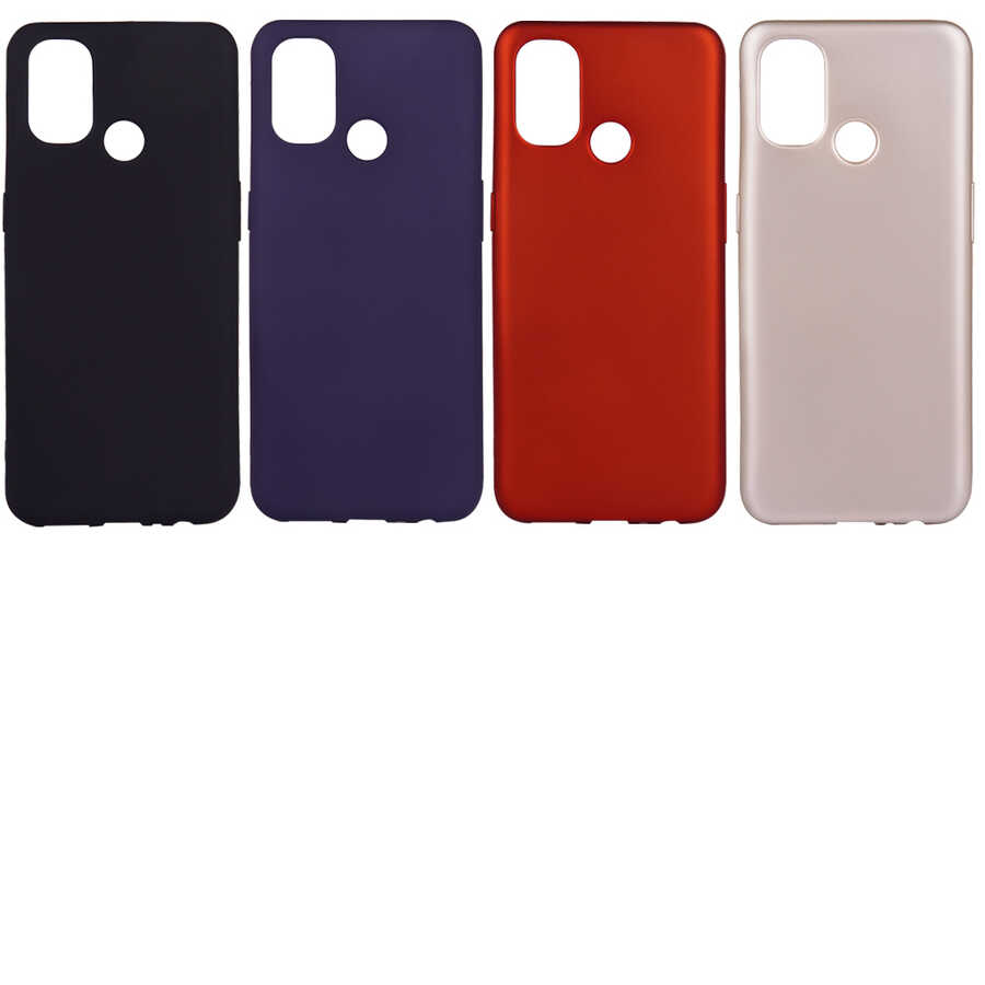 OnePlus Nord N100 Uyumlu Kılıf Zore Premier Silikon Kapak - 1