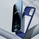 Apple iPhone 12 Pro Max Uyumlu Kılıf Benks Magsafe Magnetic Original Apple MFI Certified Silikon Kapak - 1