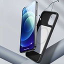 Apple iPhone 12 Uyumlu Kılıf Benks Magsafe Magnetic Original Apple MFI Certified Silikon Kapak - 4