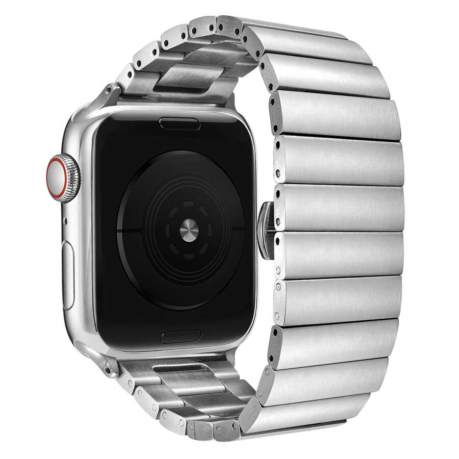 Apple Watch 40mm Uyumlu KRD-41 Metal Kordon - 3