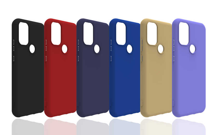 General Mobile 21 Plus Uyumlu Kılıf Zore Biye Silikon - 1